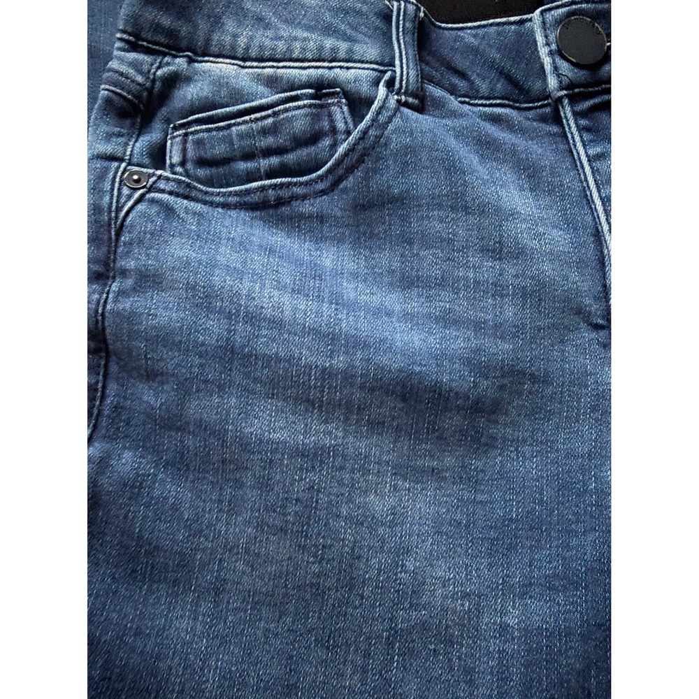 Democracy Ab Solution Bootcut Jeans Womens 8 Blue Stretch Medium Wash Western - Picture 4 of 8